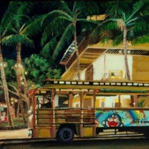 Trolley à Honolulu